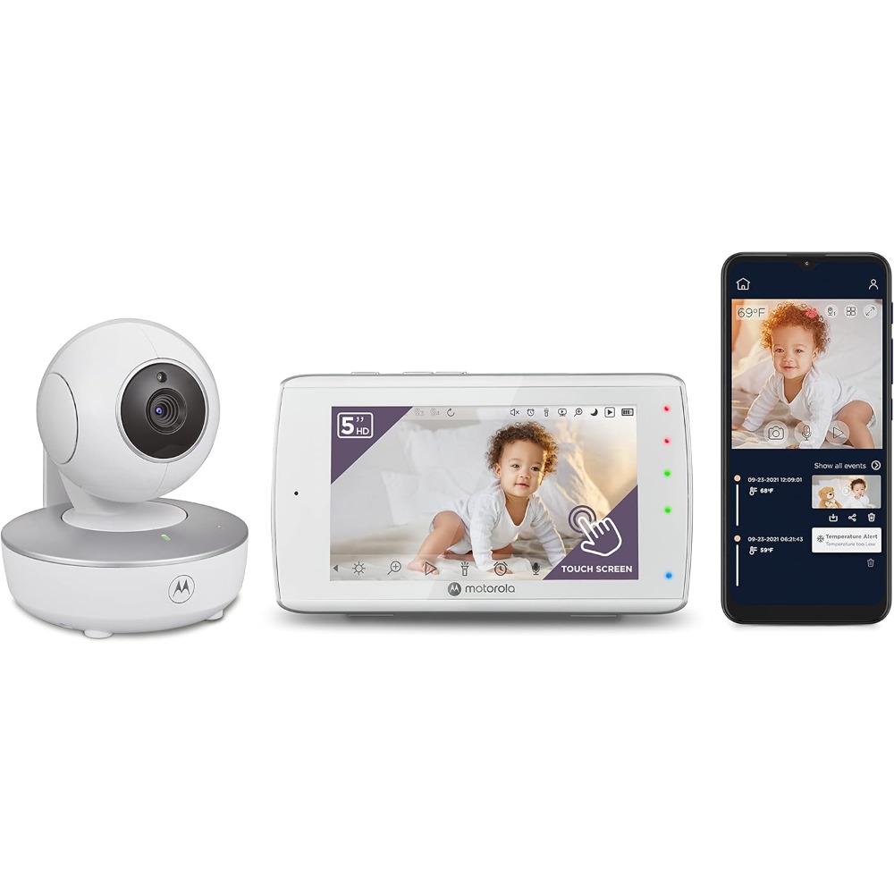 Baby Nursery Videos - Motorola Baby Monitor VM36XL, Portable WiFi