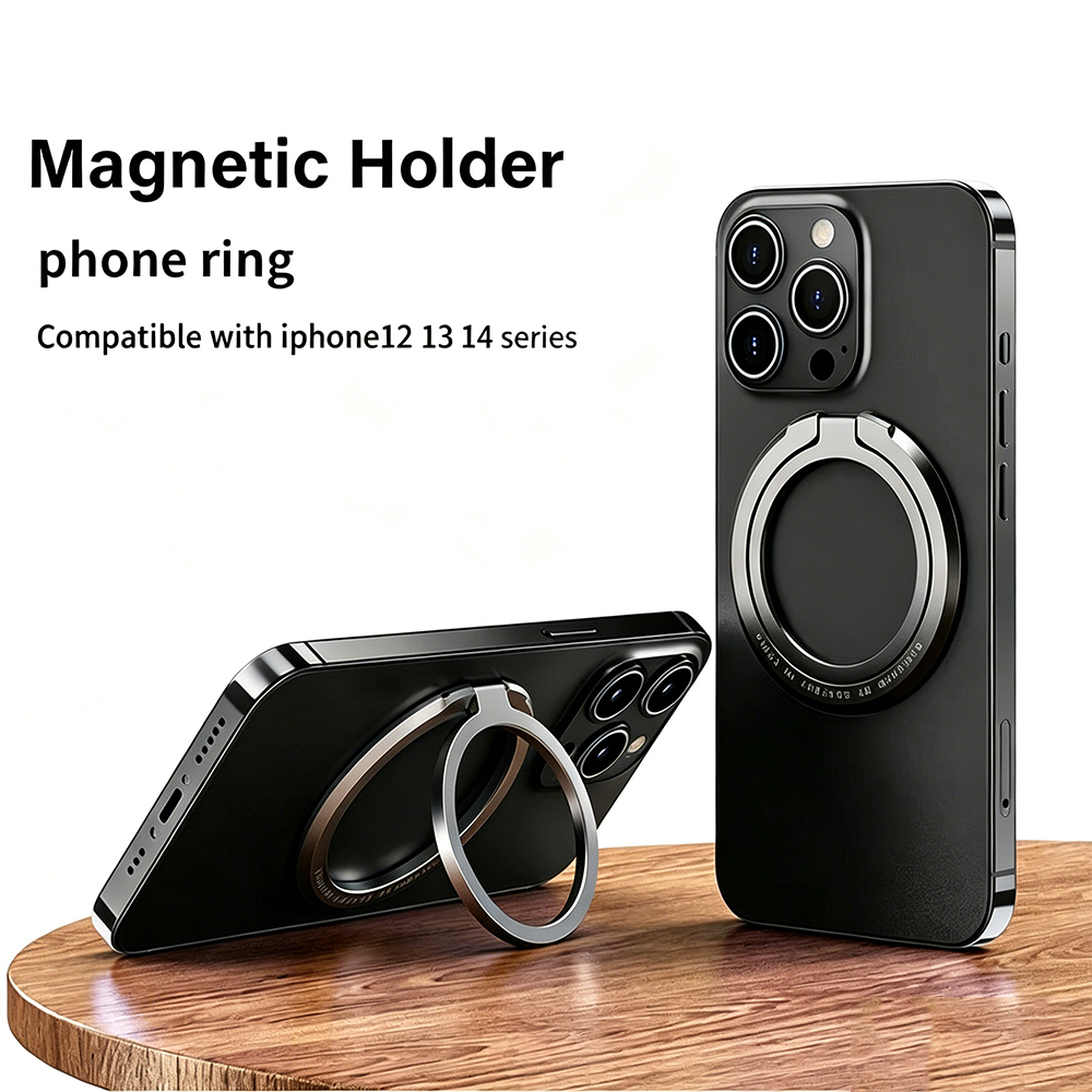Mobile Hanger Arm - Magnetic Ring IPhone Holder For MagSafe