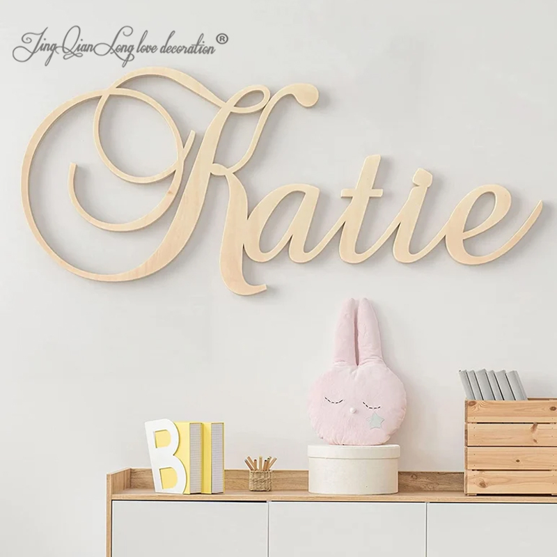 Custom Wooden Name Sign for Ba - Baby Nursery Name Letters reseña y precio