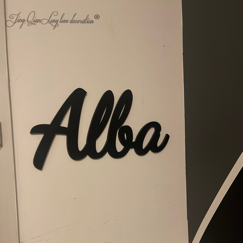 Custom Wooden Name Sign for Ba - Baby Nursery Name Letters reseña y precio