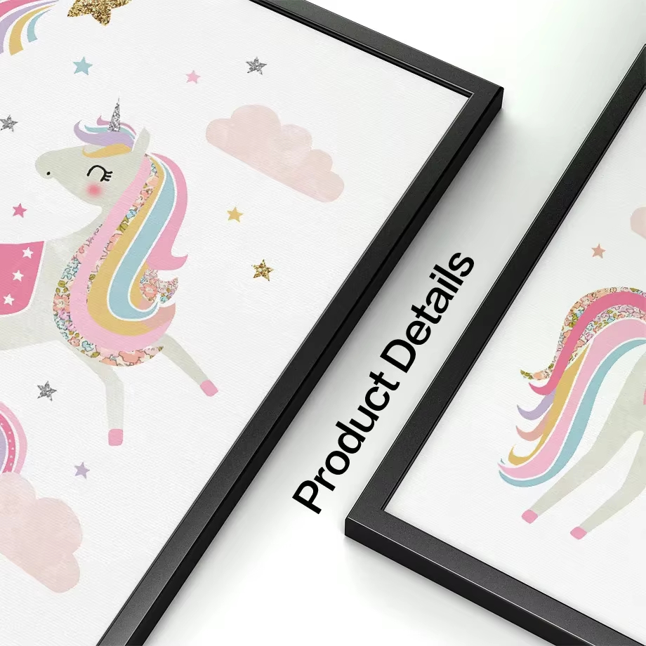 Pink Unicorn Rabbit Rainbow Cl - Baby Nursery Pink reseña y precio