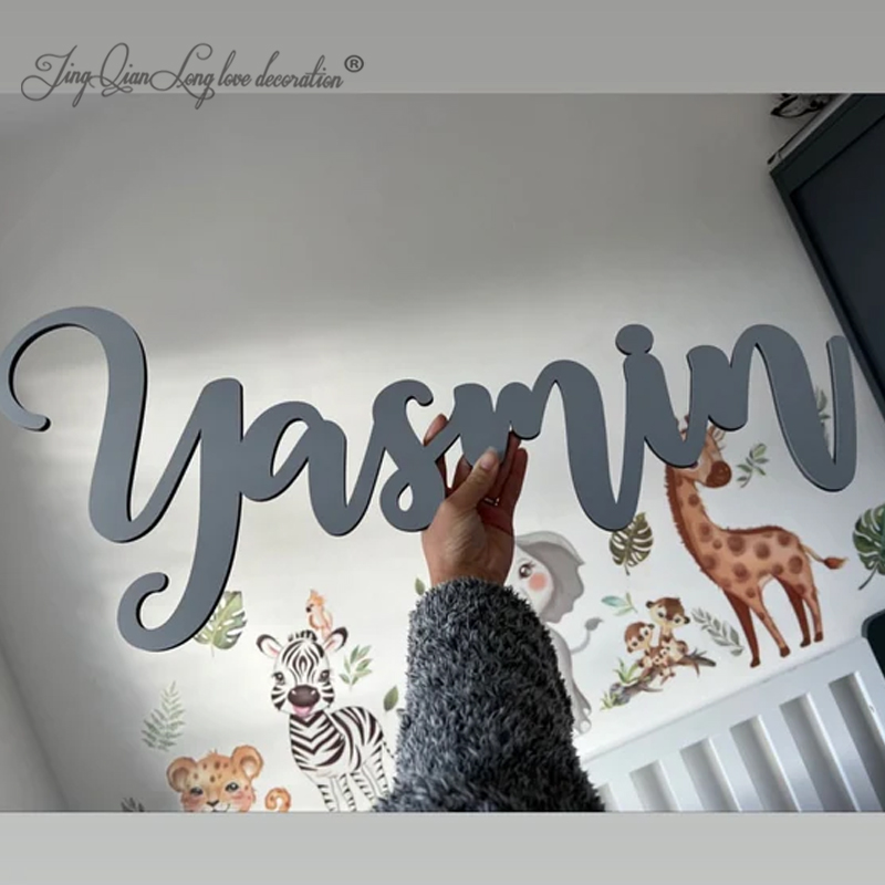 Custom Personalized Wooden Nam - Baby Nursery Name Letters reseña y precio