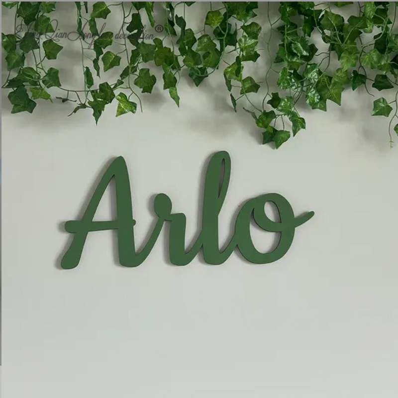 Custom Personalized Wooden Nam - Baby Nursery Name Letters reseña y precio