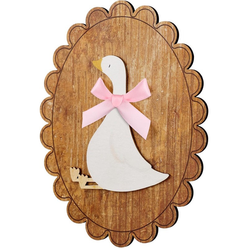 Whimsical Vintage Wooden Goose - Baby Nursery Vintage reseña y precio