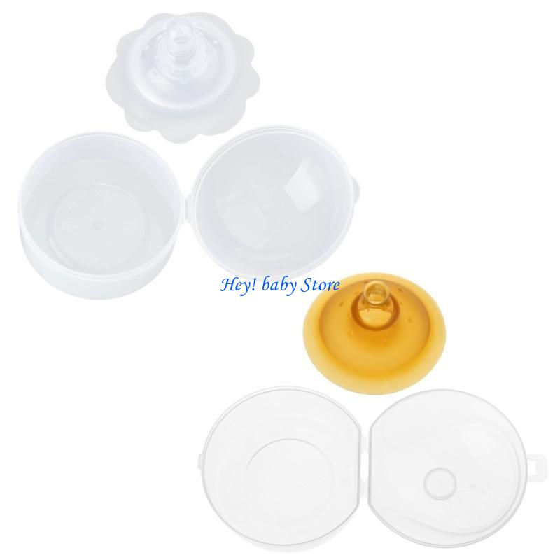 Q1FE Double Layer Silicone Nip - Nursing Cover Breastfeeding reseña y precio