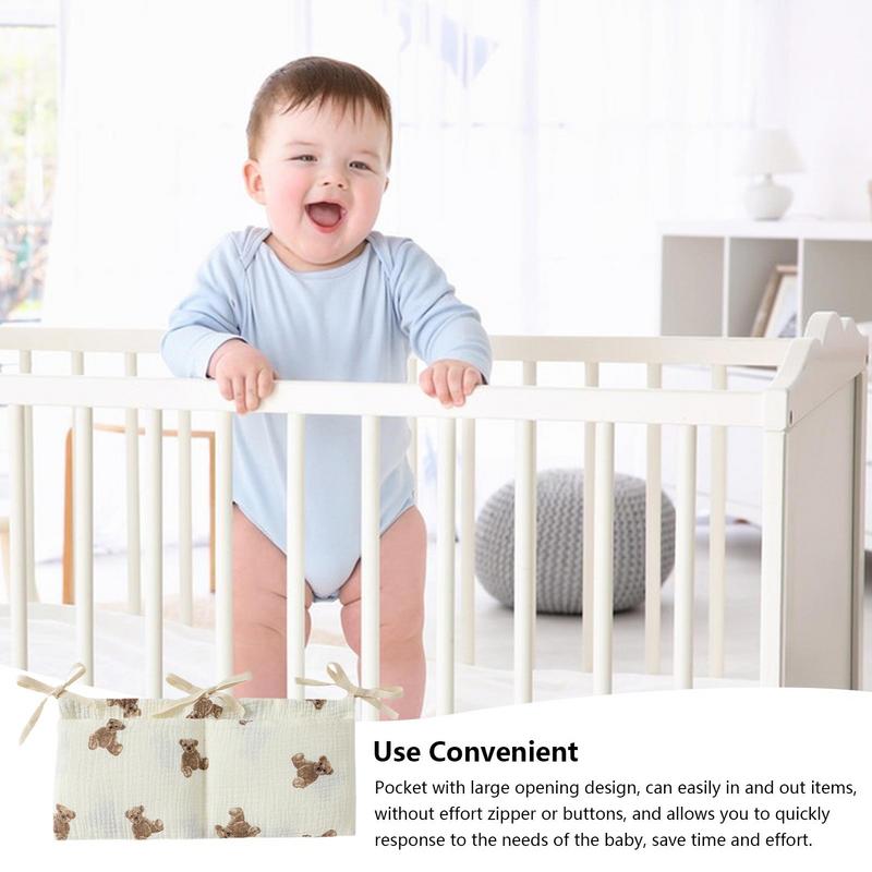Baby Crib Organizer Cot Caddy  - Baby Nursery Organizer reseña y precio