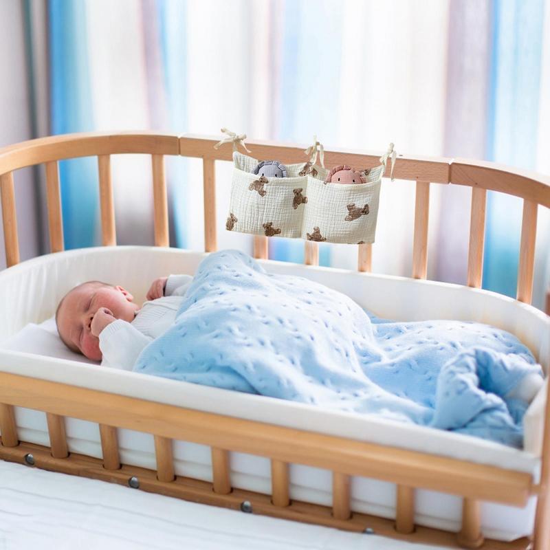 Baby Crib Organizer Cot Caddy  - Baby Nursery Organizer reseña y precio