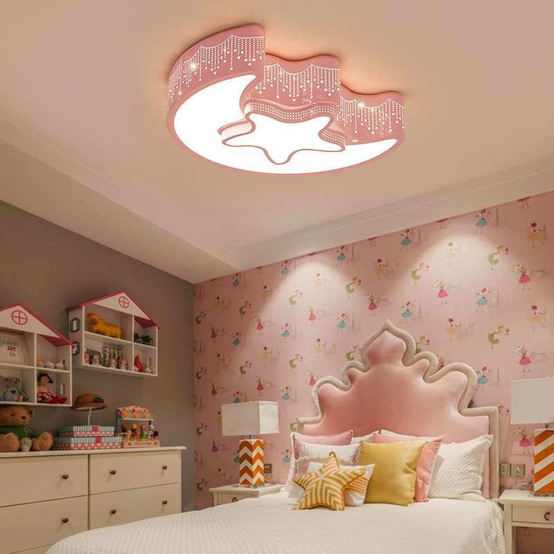 Modern Led Ceiling Lights For  - Baby Nursery Pink reseña y precio