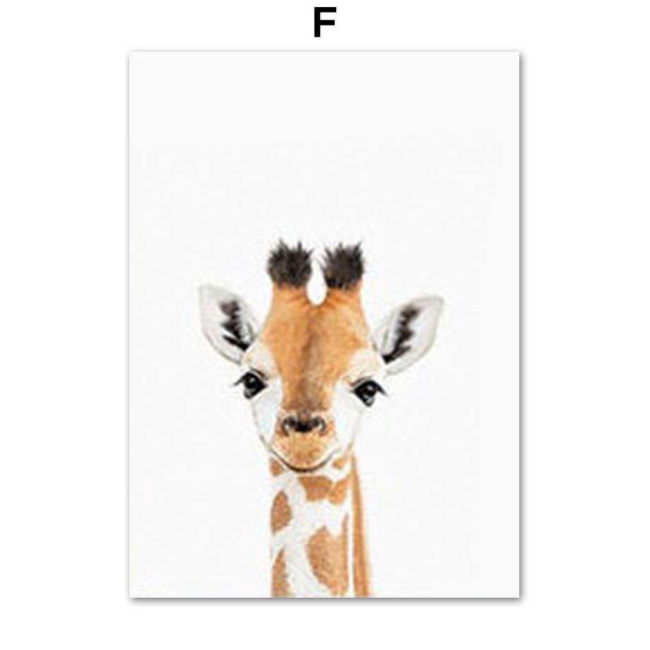 Baby Animal Nursery Wall Art P - Baby Nursery Zoo Animals reseña y precio
