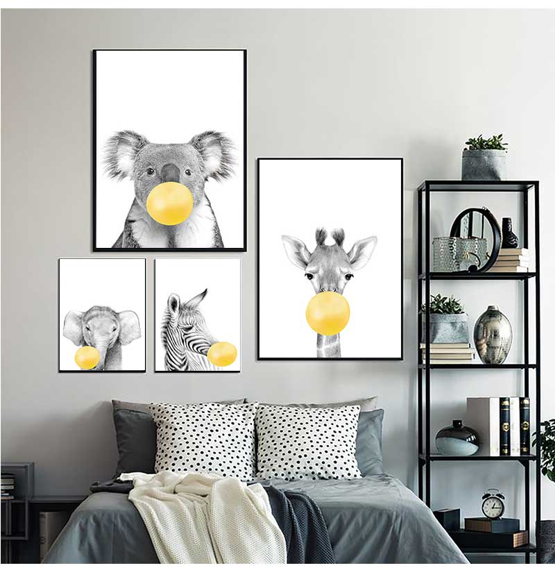 Baby Nursery Yellow Balloons A - Baby Nursery Yellow Walls reseña y precio
