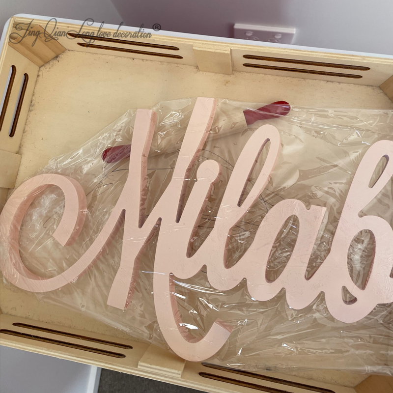 Customized Name Sign Custom wo - Baby Nursery Name Letters reseña y precio