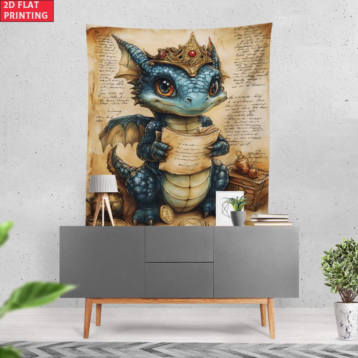 Dragon baby crown treasure fan - Baby Nursery Modern reseña y precio