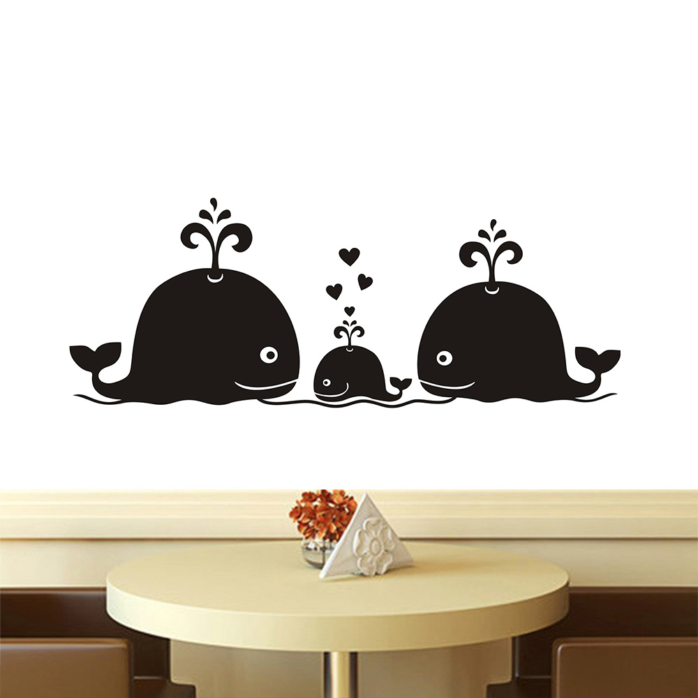 New Cute Whale Hearts Family W - Baby Nursery Vintage reseña y precio