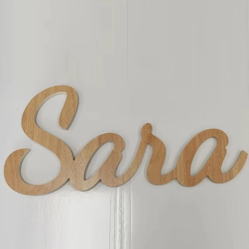 Custom Wood Baby Sign Nursery  - Baby Nursery Name Letters reseña y precio