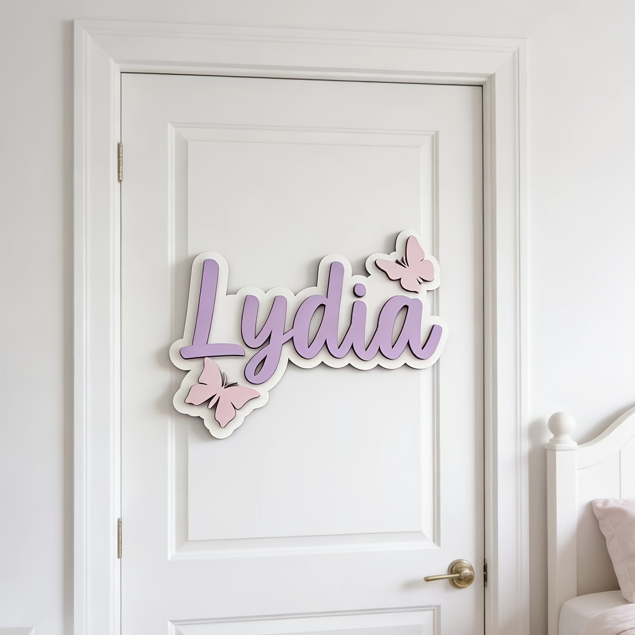 Personalized Blue & Pink Butte - Baby Nursery Decor reseña y precio