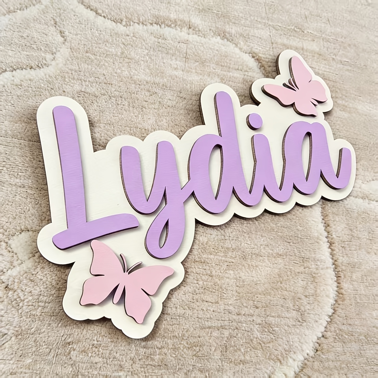 Personalized Blue & Pink Butte - Baby Nursery Decor reseña y precio