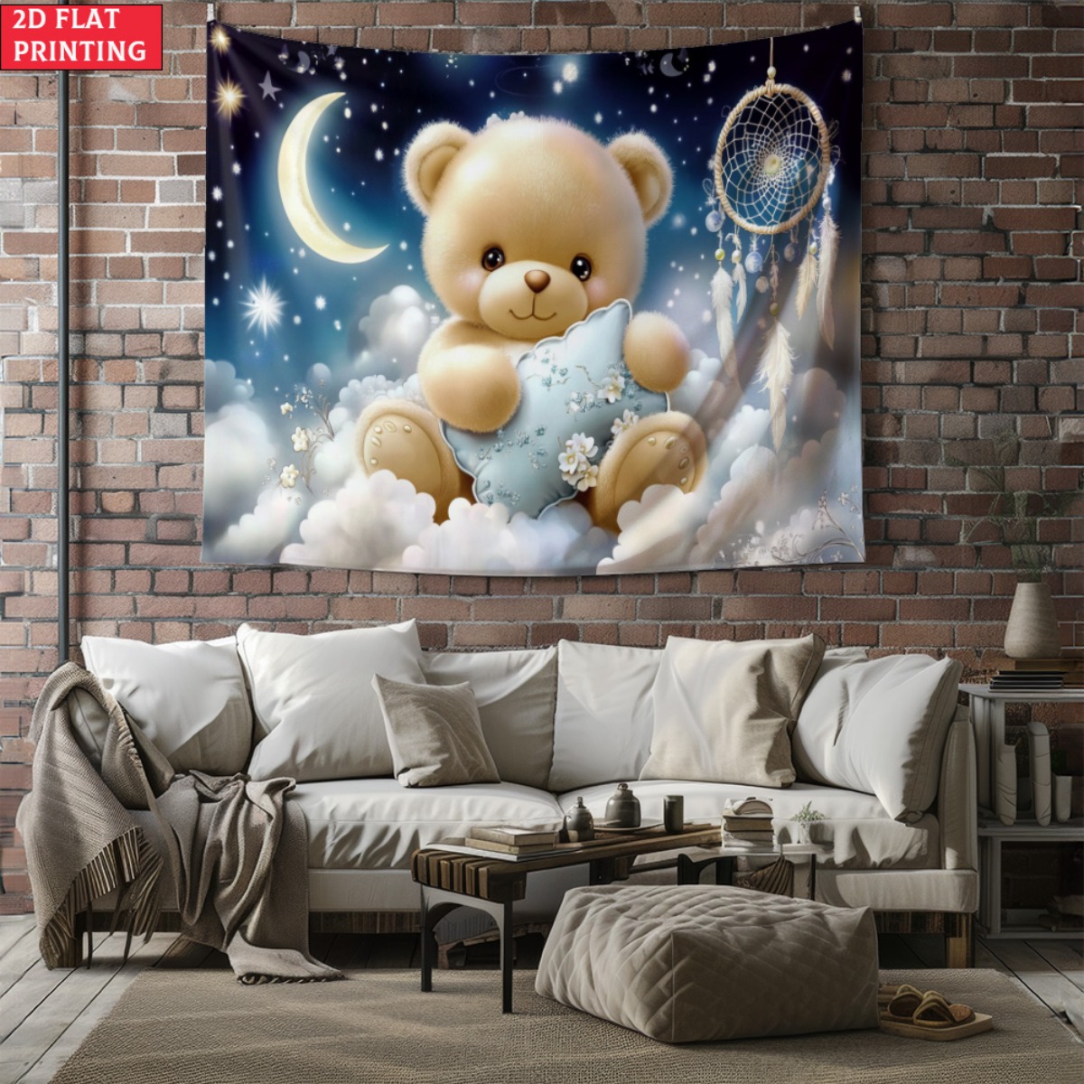 Cute Teddy Bear DreamCatcher T - Baby Nursery Modern reseña y precio
