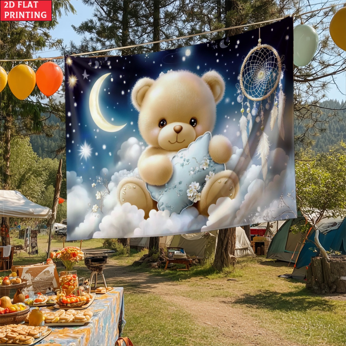 Cute Teddy Bear DreamCatcher T - Baby Nursery Modern reseña y precio