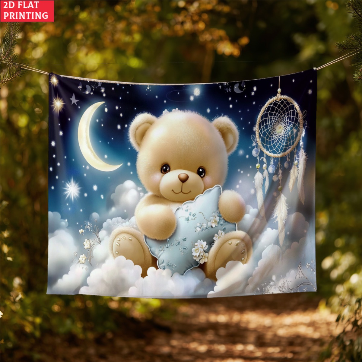Cute Teddy Bear DreamCatcher T - Baby Nursery Modern reseña y precio