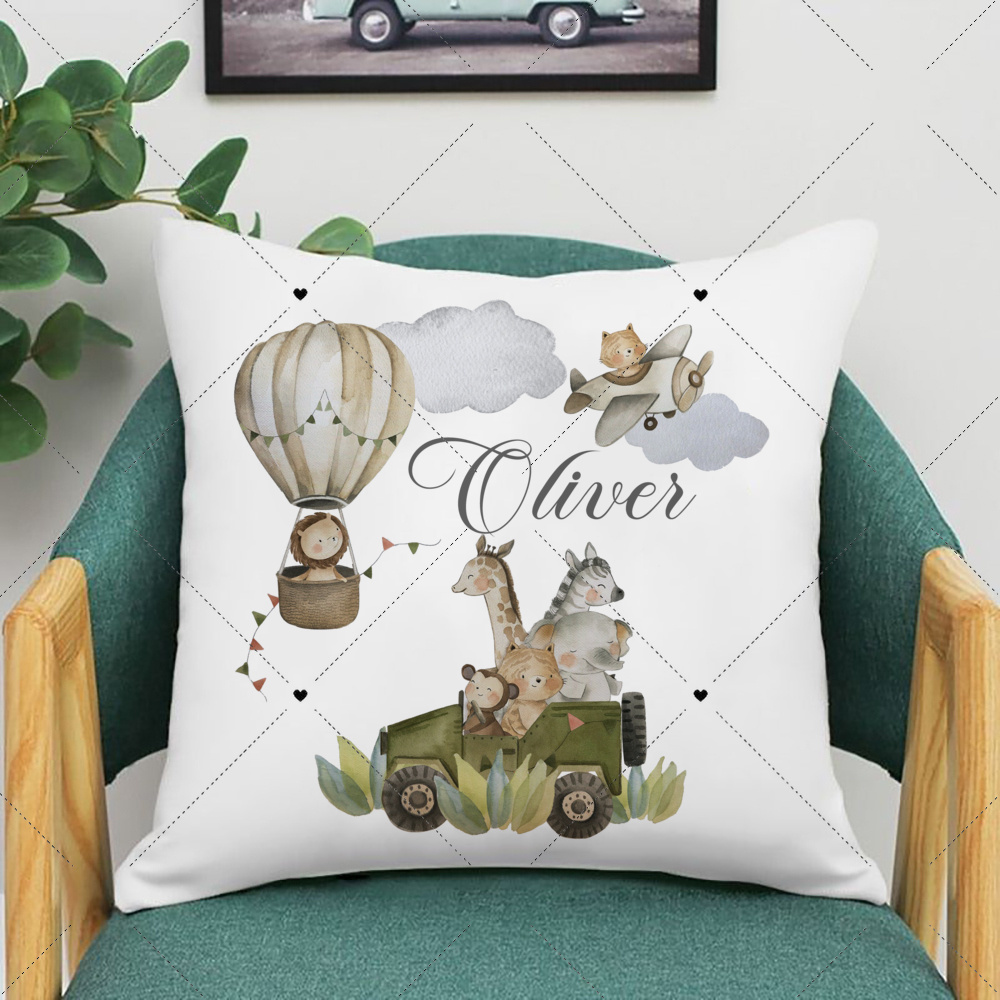 Personalised Woodland Animal P - Baby Nursery Name Letters reseña y precio