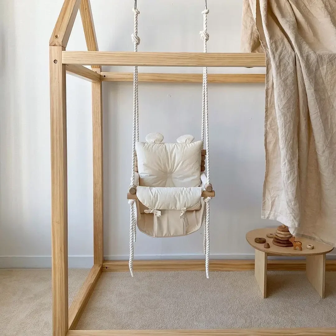 Baby Indoor Hanging Swing Infa - Baby Nursery Fabric reseña y precio