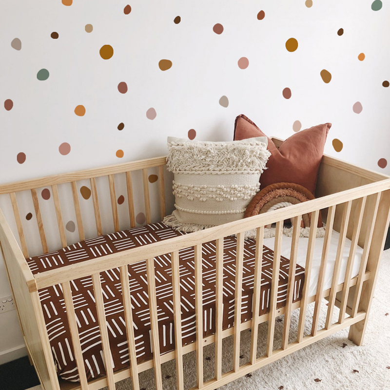 Boho Nursery Polka Dot Creativ - Baby Nursery Vintage reseña y precio