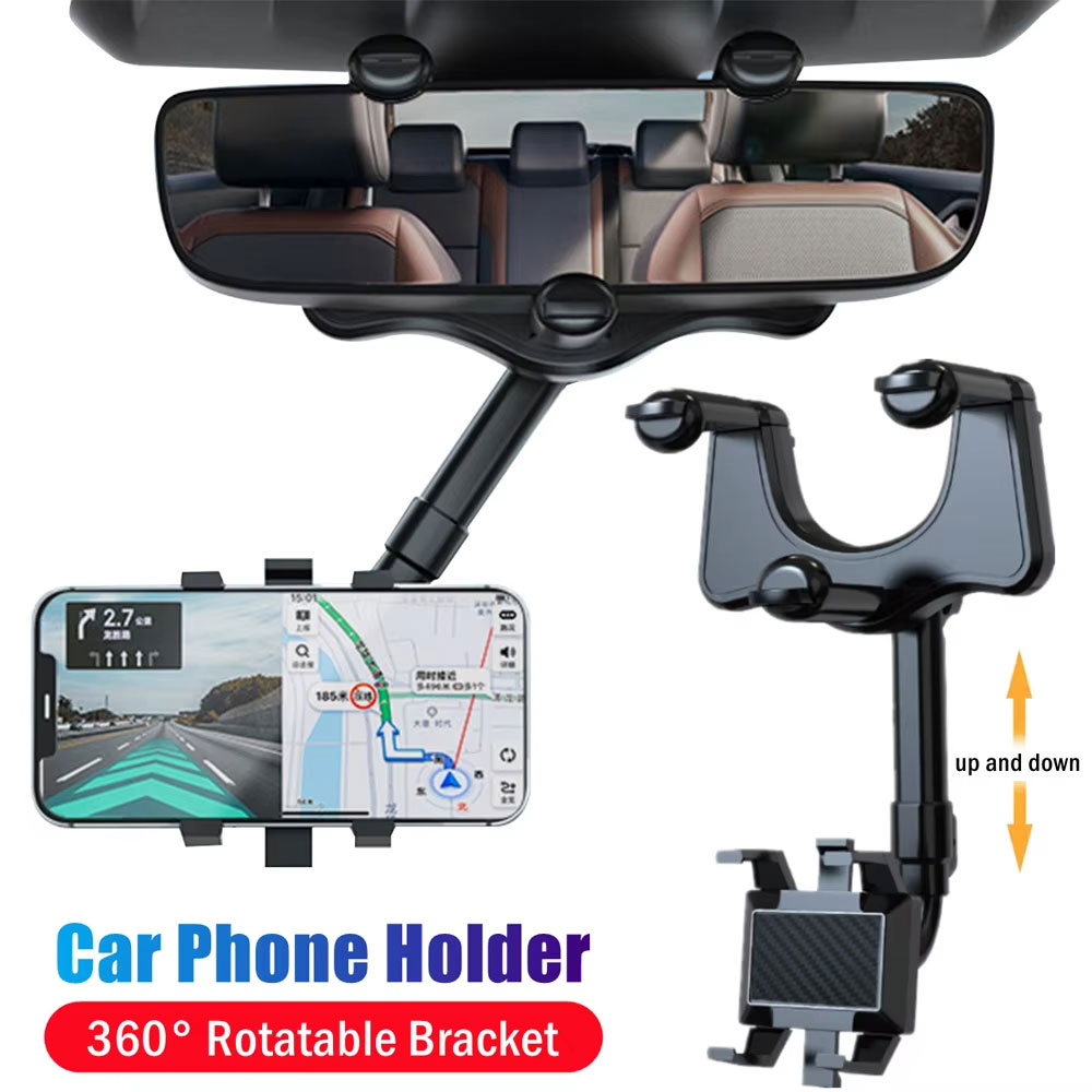 Adjustable Car Rearview Mirror - Mobile Hanger Arm reseña y precio