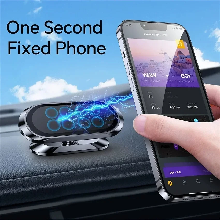 360° Magnetic Car Phone Holder - Mobile Hanger Arm reseña y precio