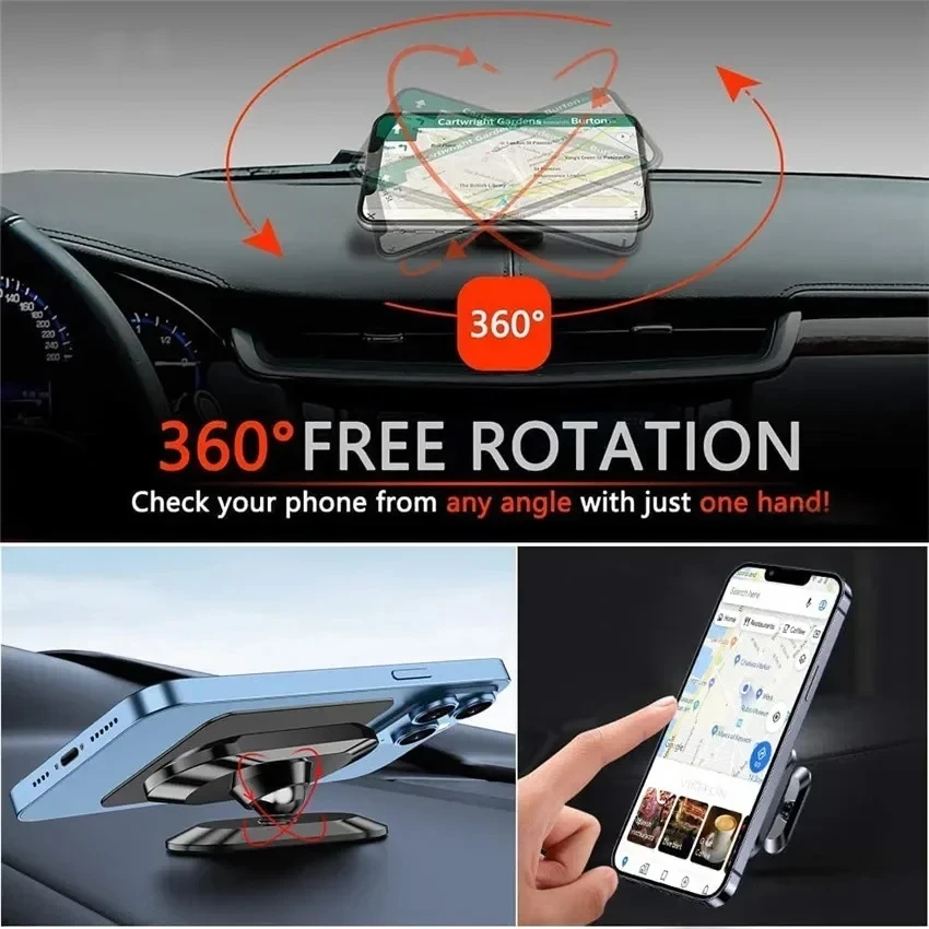 360° Magnetic Car Phone Holder - Mobile Hanger Arm reseña y precio
