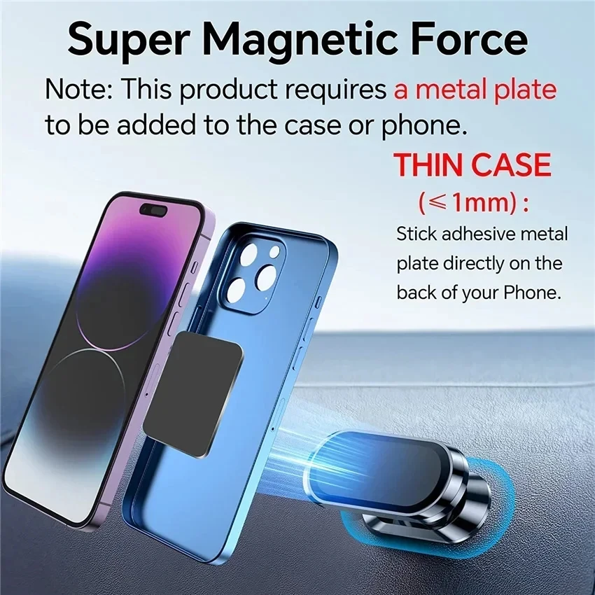 360° Magnetic Car Phone Holder - Mobile Hanger Arm reseña y precio