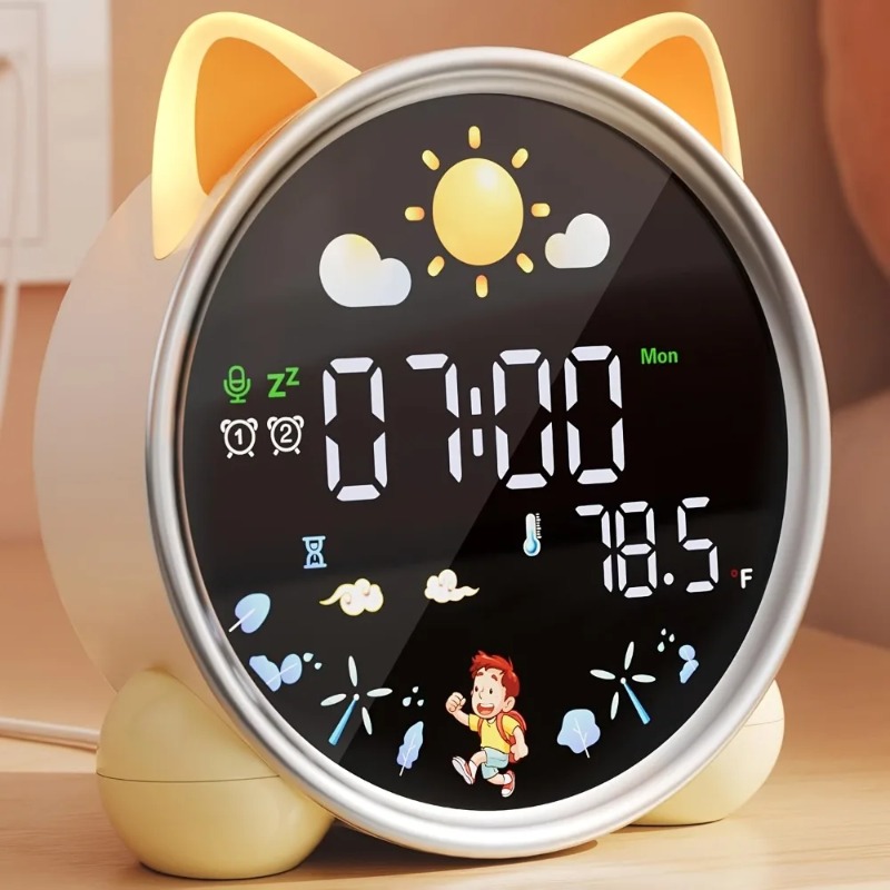 Kids Alarm Clock Ready to Rise - Sound Sleep Trainer Clock reseña y precio