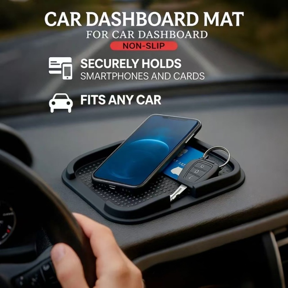 Silicone Anti Slip Mat Car Das - Mobile Hanger Arm reseña y precio