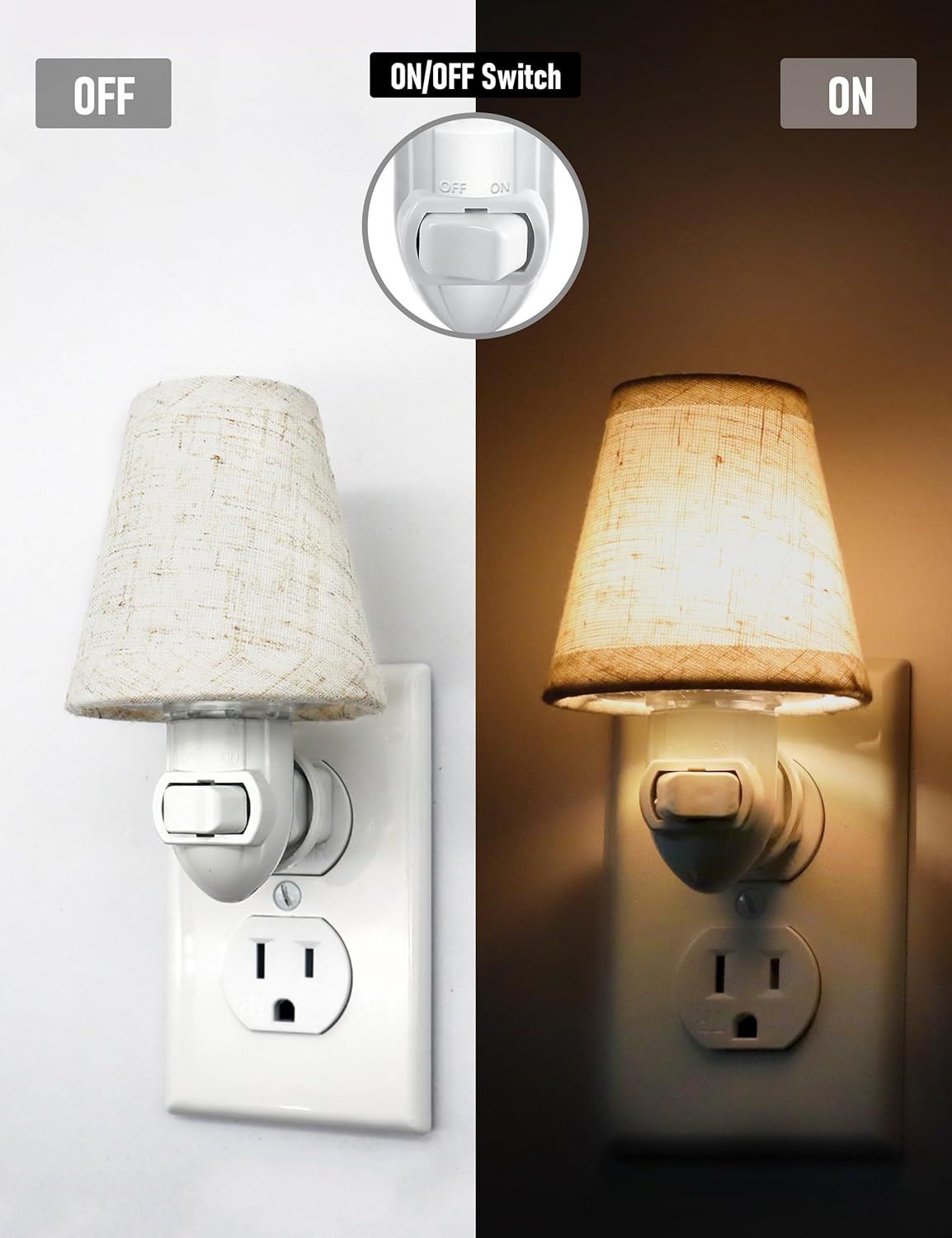 Vintage Plug in Night Light wi - Baby Nursery Vintage reseña y precio