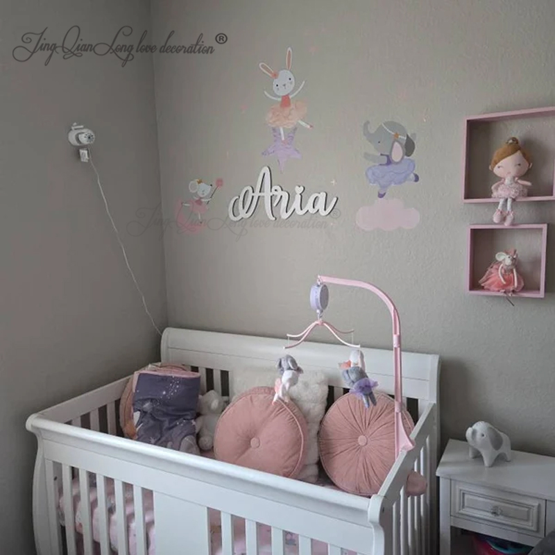 Name Sign Custom   for Nursery - Baby Nursery Name Letters reseña y precio