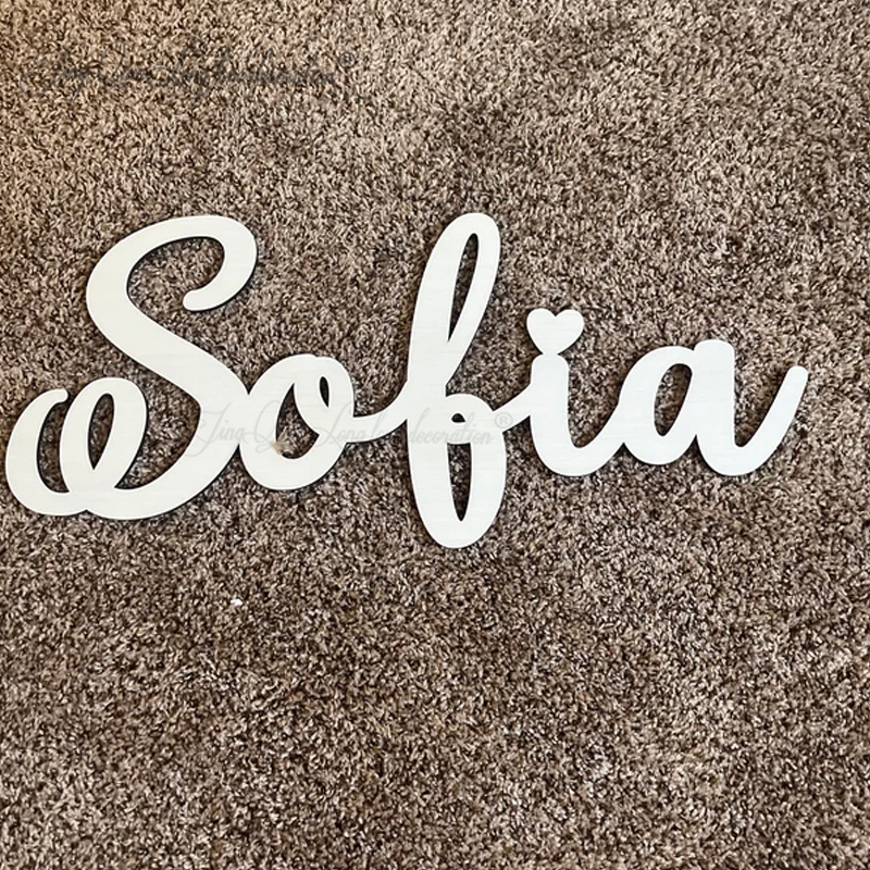 Name Sign Custom   for Nursery - Baby Nursery Name Letters reseña y precio