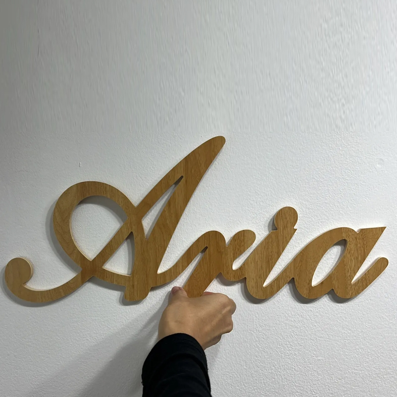 Custom name sign  Wooden name  - Baby Nursery Name Letters reseña y precio