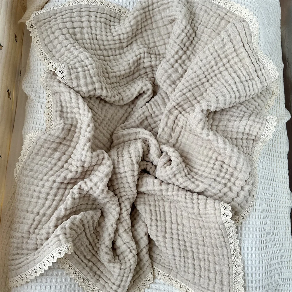 Baby Blanket Newborn 6 Layers  - Swaddle Blanket Muslin reseña y precio