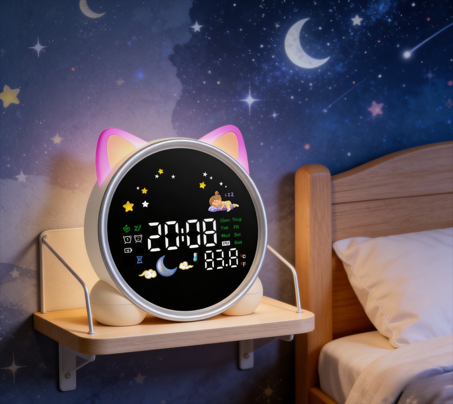 Kids Alarm Clock Ready to Rise - Sound Sleep Trainer Clock reseña y precio