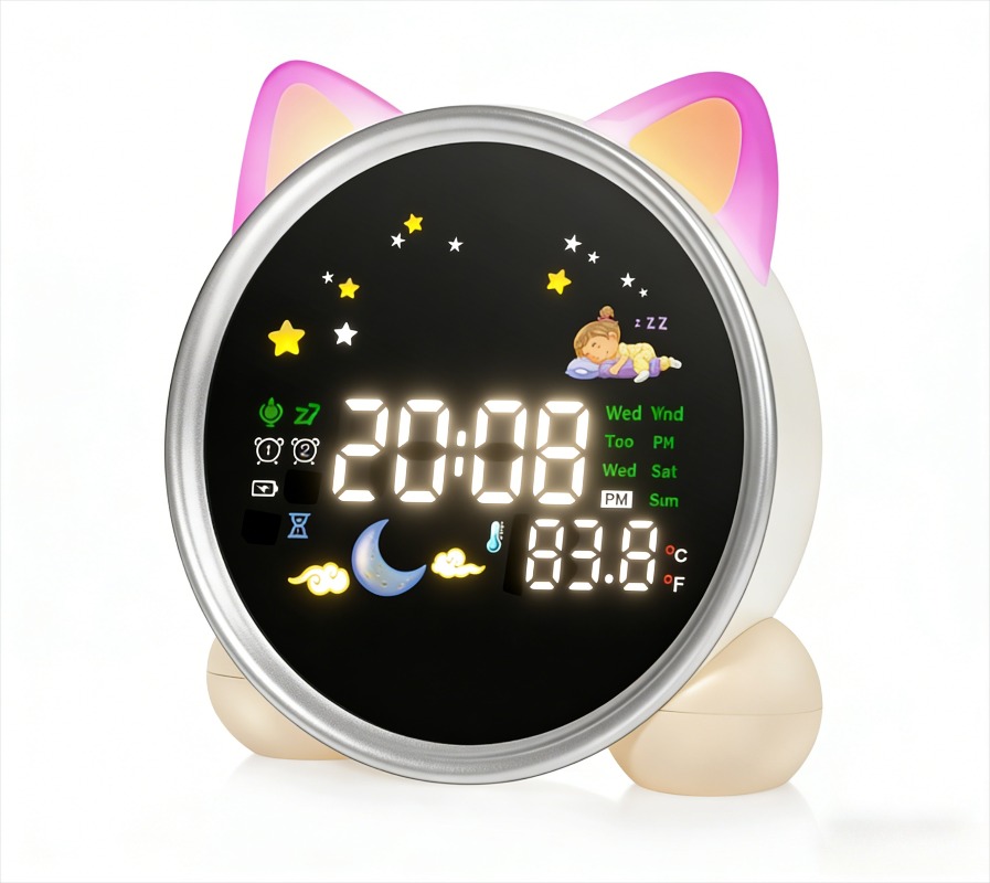 Kids Alarm Clock Ready to Rise - Sound Sleep Trainer Clock reseña y precio