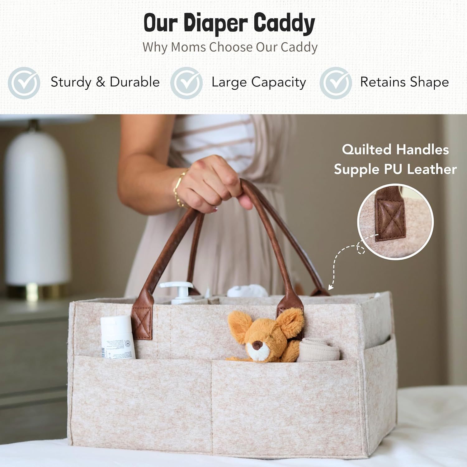 Baby Felt Storage Nursery Orga - Baby Nursery Organizer reseña y precio
