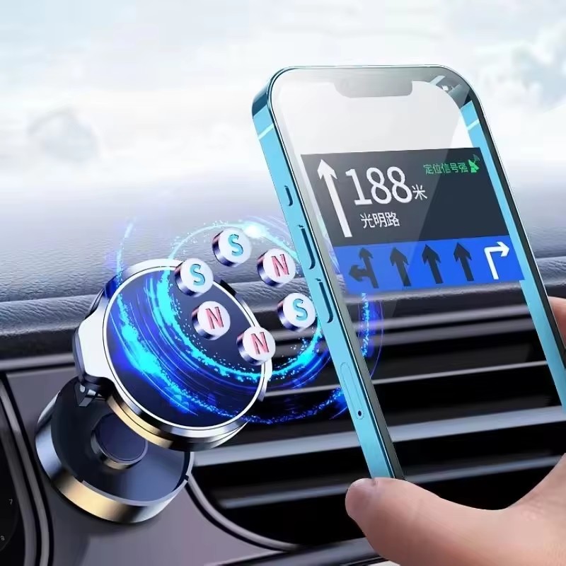 Round Folding Magnetic Car Hol - Mobile Hanger Arm reseña y precio