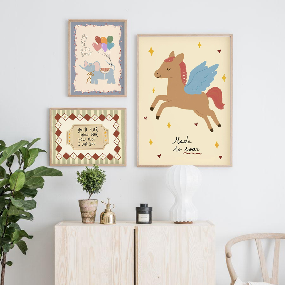Vintage Rocking Horse Giraffe  - Baby Nursery Vintage reseña y precio