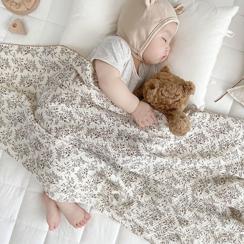 Summer Baby Blanket 2 Layer Th - Swaddle Blanket Muslin reseña y precio