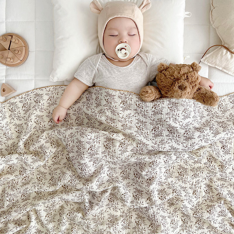 Summer Baby Blanket 2 Layer Th - Swaddle Blanket Muslin reseña y precio
