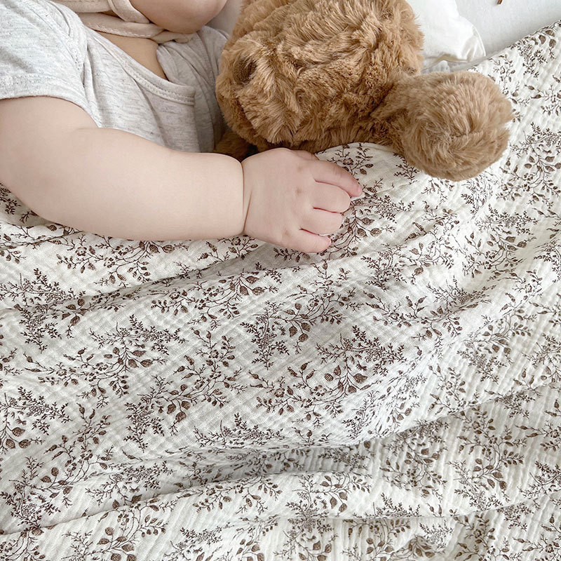 Summer Baby Blanket 2 Layer Th - Swaddle Blanket Muslin reseña y precio