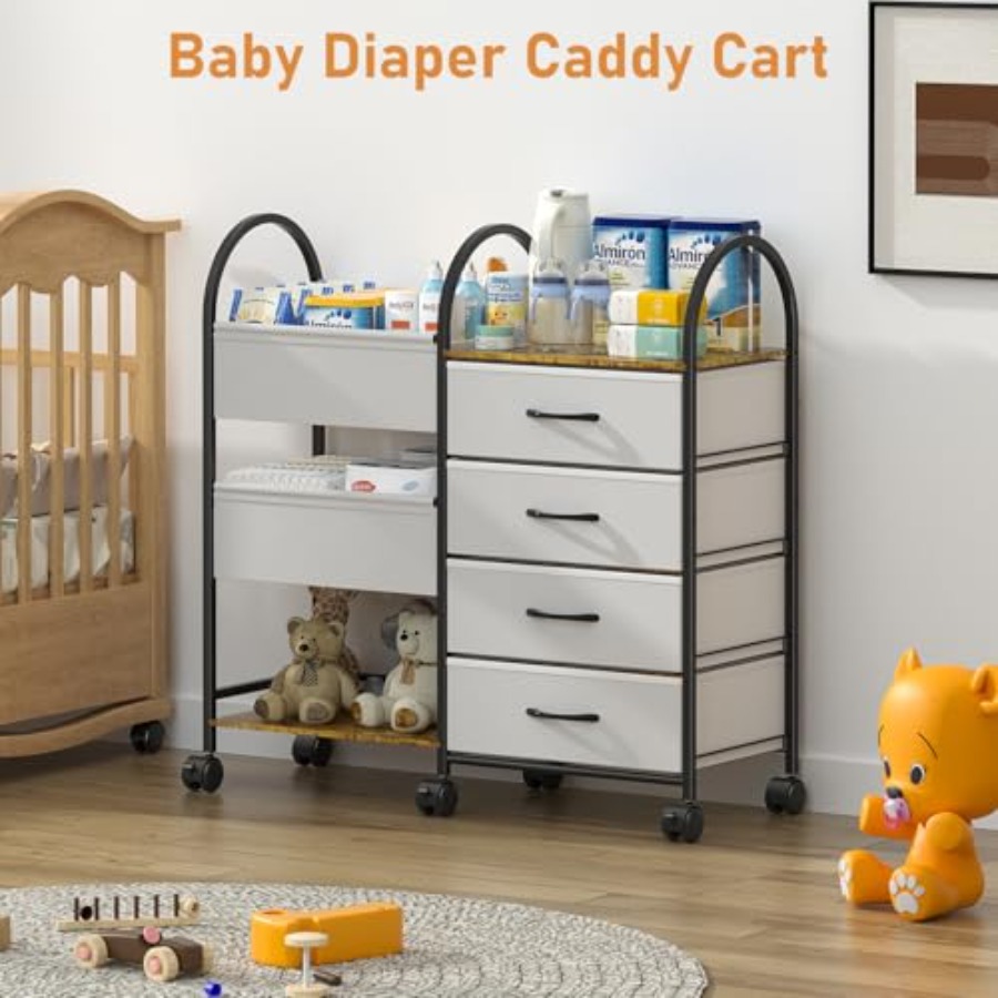 Baby Diaper Caddy Organizer Ca - Baby Nursery Organizer reseña y precio