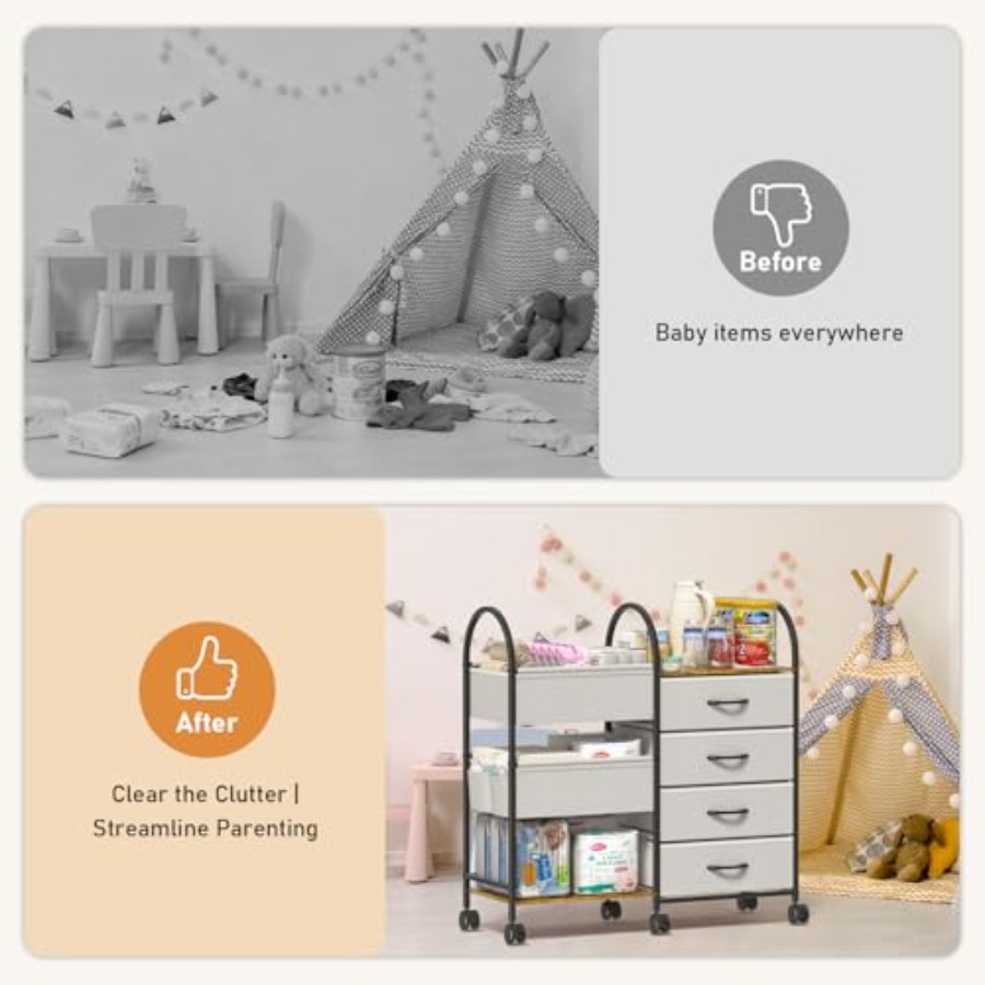 Baby Diaper Caddy Organizer Ca - Baby Nursery Organizer reseña y precio
