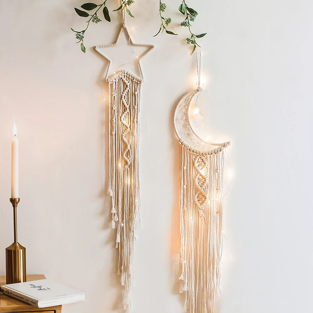 Macrame Dream Catcher Boho Hom - Baby Nursery Modern reseña y precio