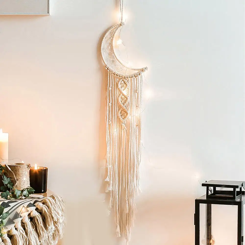 Macrame Dream Catcher Boho Hom - Baby Nursery Modern reseña y precio