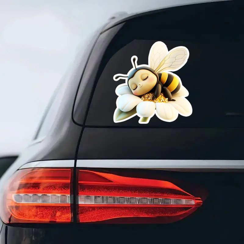 Bee Cute Bumblebee Car Sticker - Baby Nursery Yellow Walls reseña y precio